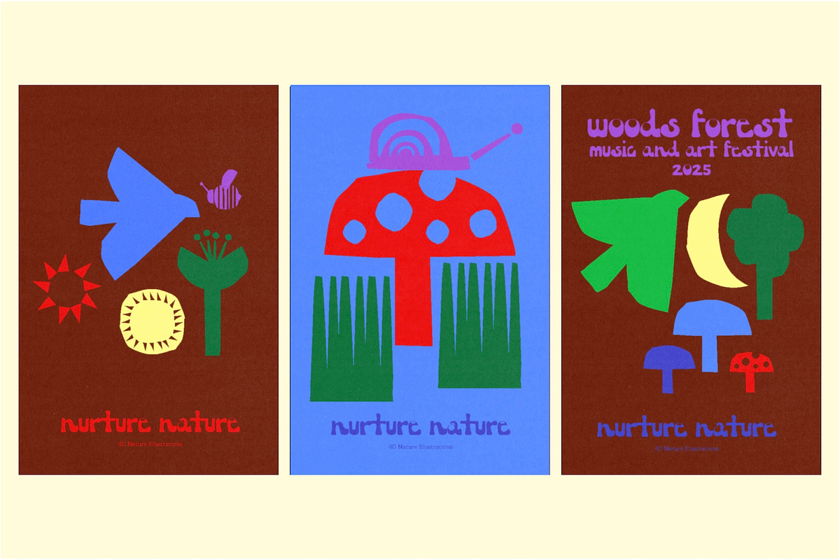 Nurture Nature - Nature Icon Pack, a Decorative Illustration by Madeline ODonoghue Design (Photo 8 of 11)