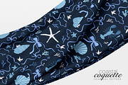 Coastal Coquette Seamless Pattern, a Pattern Graphic by Dina Mae (Thumbnail 5 of 14)
