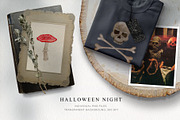 Halloween watercolor collection, a Decorative Illustration by CrystalinaShop (Thumbnail 15 of 16)
