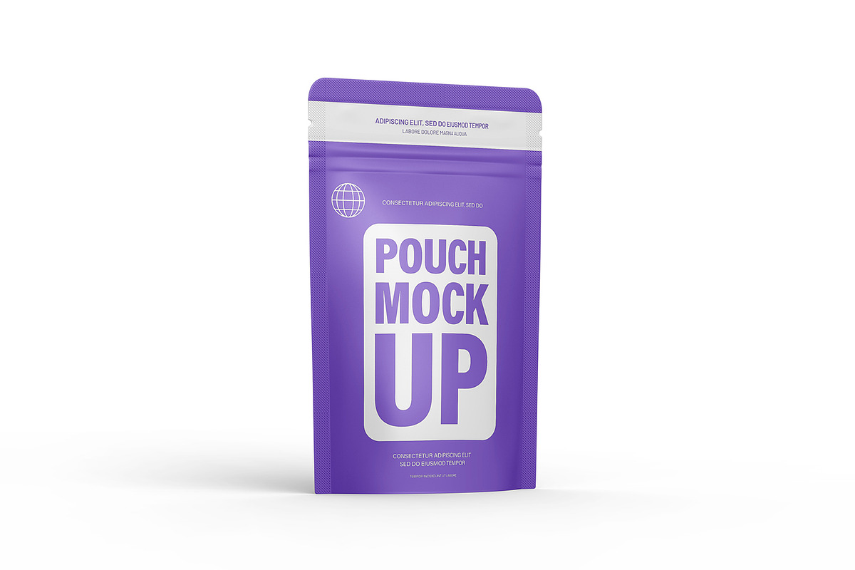 Zipper Pouch Packaging Design Mockup, a Packaging Mockup by Ram Studio LLC (Photo 9 of 14)