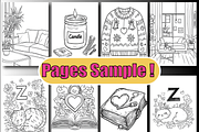 Bold And Easy Cozy Girl Coloring, an Animal Illustration by Design Home (Thumbnail 3 of 4)
