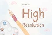 Watercolor Back to School Clipart, an Illustration by RimzStudio (Thumbnail 4 of 5)