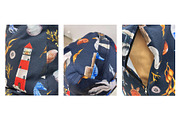 Mediterranean Coastal Summer Pattern, a Decorative Illustration by AnitaPol (Thumbnail 13 of 16)