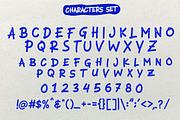 VT Baykonur - Markers Font, a Handwritten Font by ViactionType (Thumbnail 8 of 11)