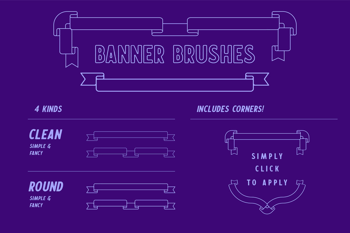 Logo Badge Pattern Brush for Ai, a Brush Add-On by Hannah Bacon Design (Photo 5 of 8)