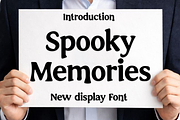 Spooky Memories, a Script Font by InermediaSTUDIO (Thumbnail 1 of 8)