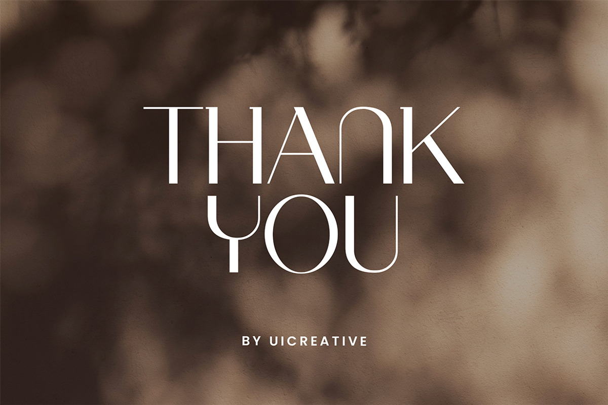 Ezme Luxury Sans Serif Font, a Sans Serif Font by UICreative (Photo 11 of 11)