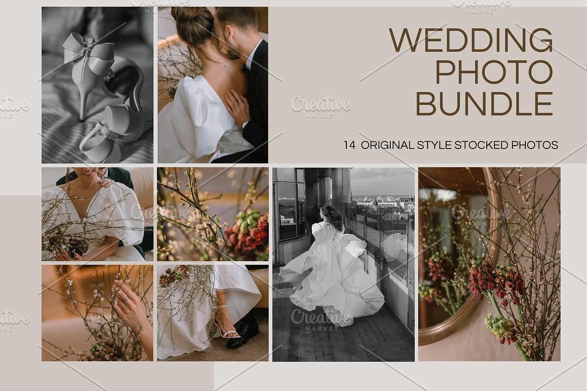 Wedding Photo Bundle, a Beauty & Fashion Photo by akovtun (Photo 1 of 7)