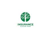 Green Tree Insurance Logo, a Branding & Logo Template by HueNestify (Thumbnail 1 of 3)