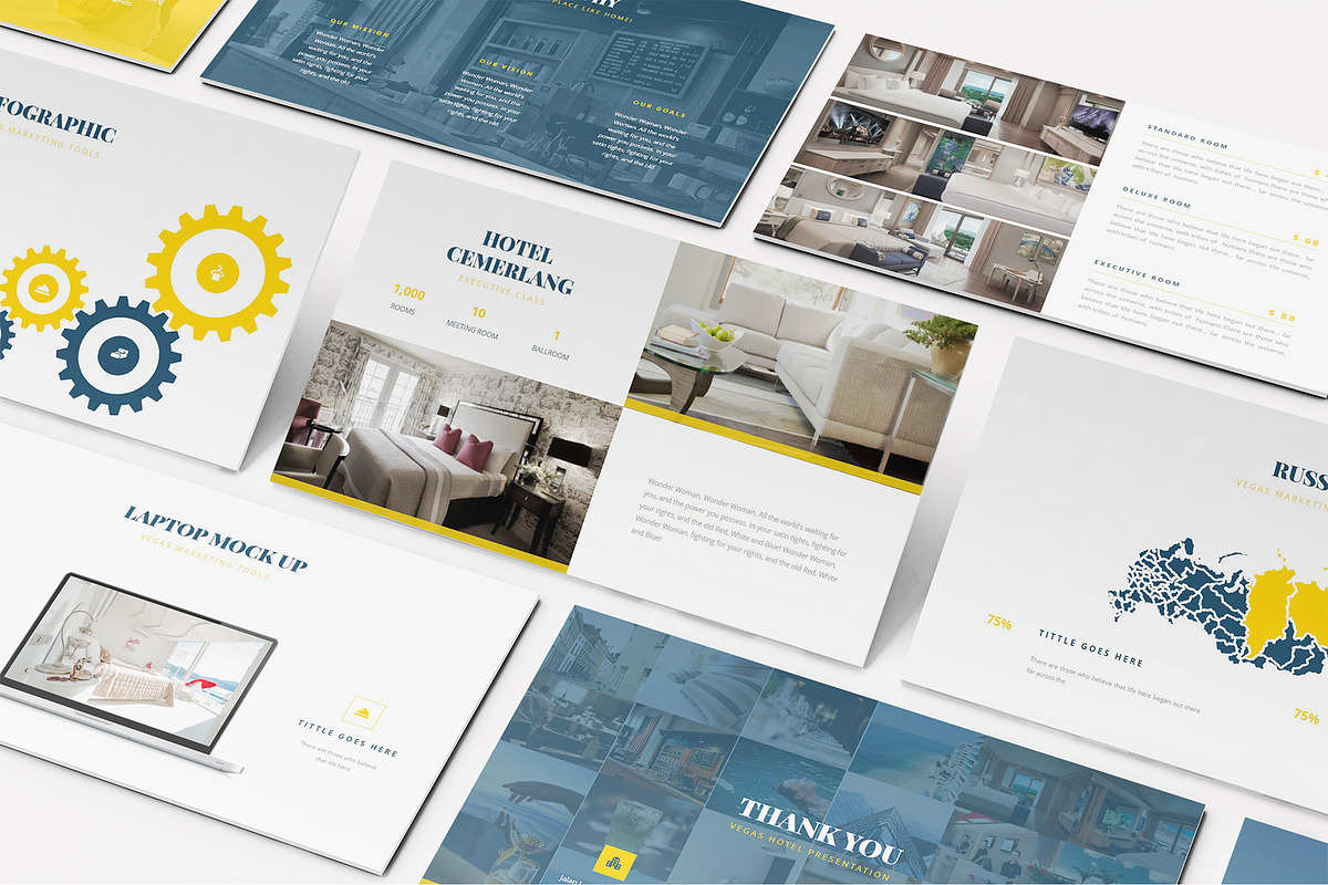 Hotel Vegas Keynote Template, a Presentation Template by Incools Stokie (Photo 8 of 10)