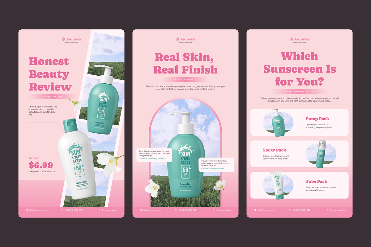 Lumera-Beauty Essential Social Media, a Social Media Template by SLAB! Design (Photo 6 of 8)