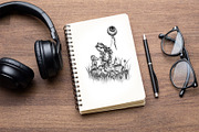 Scary Alice in Wonderland, a Person Illustration by Vitaliy Grin (Thumbnail 3 of 3)