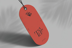 Label Tag Mockup, an Advertising Mockup by skybluecreative