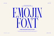 Emojin Vintage Serif Font, a Serif Font by Graphicxell (Thumbnail 1 of 8)