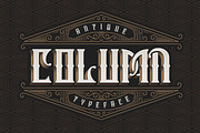 Column Typeface, a Font by Gleb Guralnyk (Thumbnail 1 of 4)