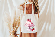 Watercolor Coquette Cherry Clipart, a Seasonal Illustration by designcity5 (Thumbnail 4 of 5)