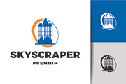 Modern Skyscraper Logo, a Branding & Logo Template by mesuka (Thumbnail 2 of 2)
