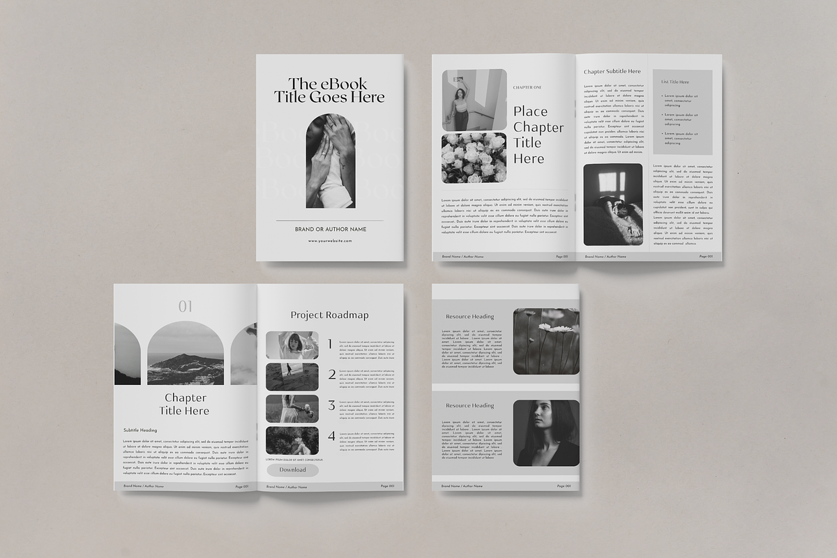 E U N O I A | eBook Canva Template preview 5
