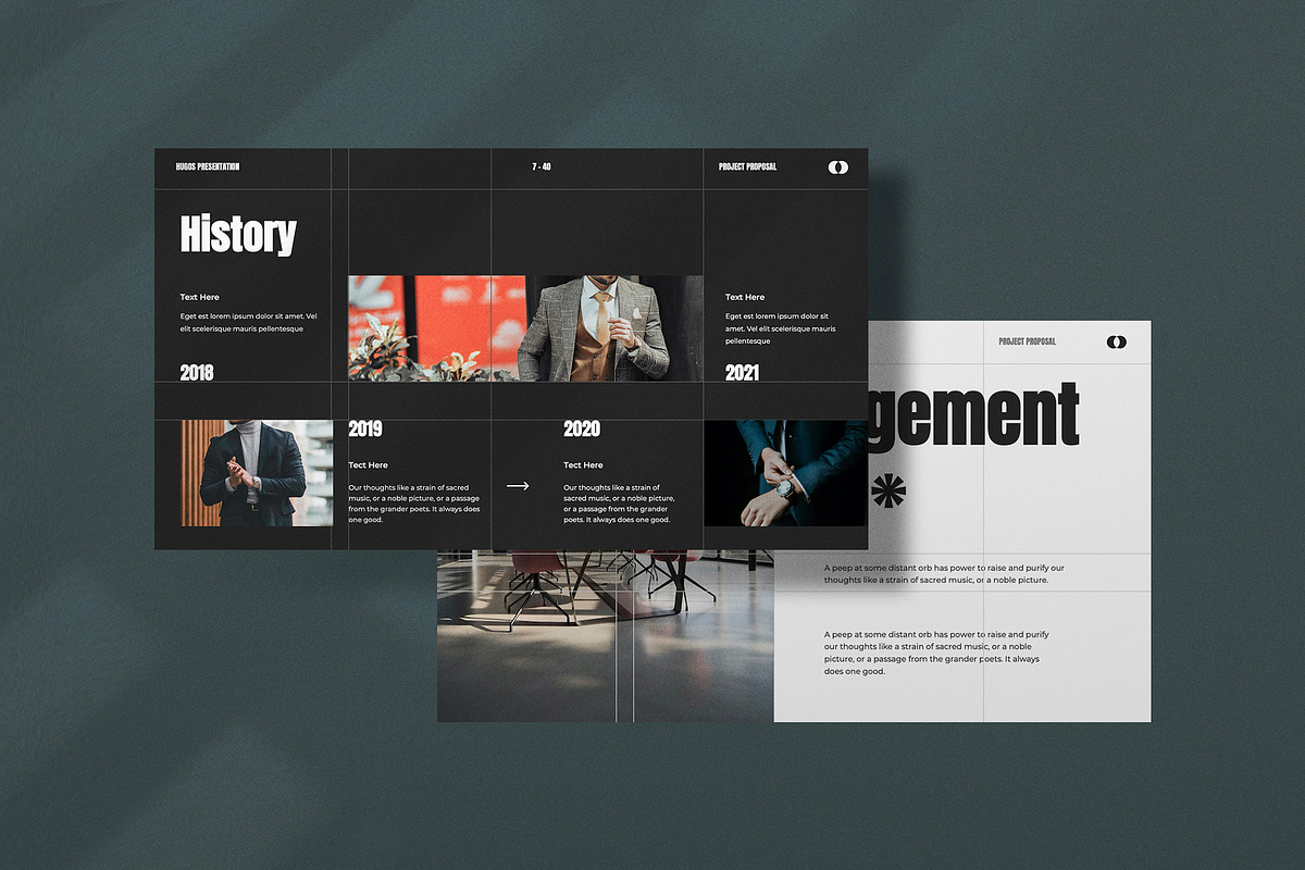 Hugos project Proposal - Keynote, a Design Template by Surotype (Photo 2 of 9)