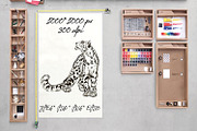 50 wild animals silhouette vector, an Animal Illustration by AnastasiyaOleynik (Thumbnail 6 of 6)