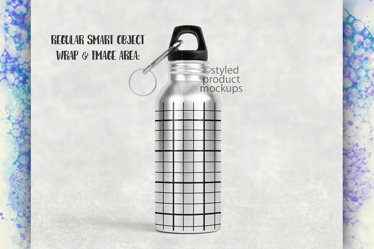 Sublimation 600ml bottle mockup, a Product Mockup by StyledProductMockups (Photo 6 of 6)
