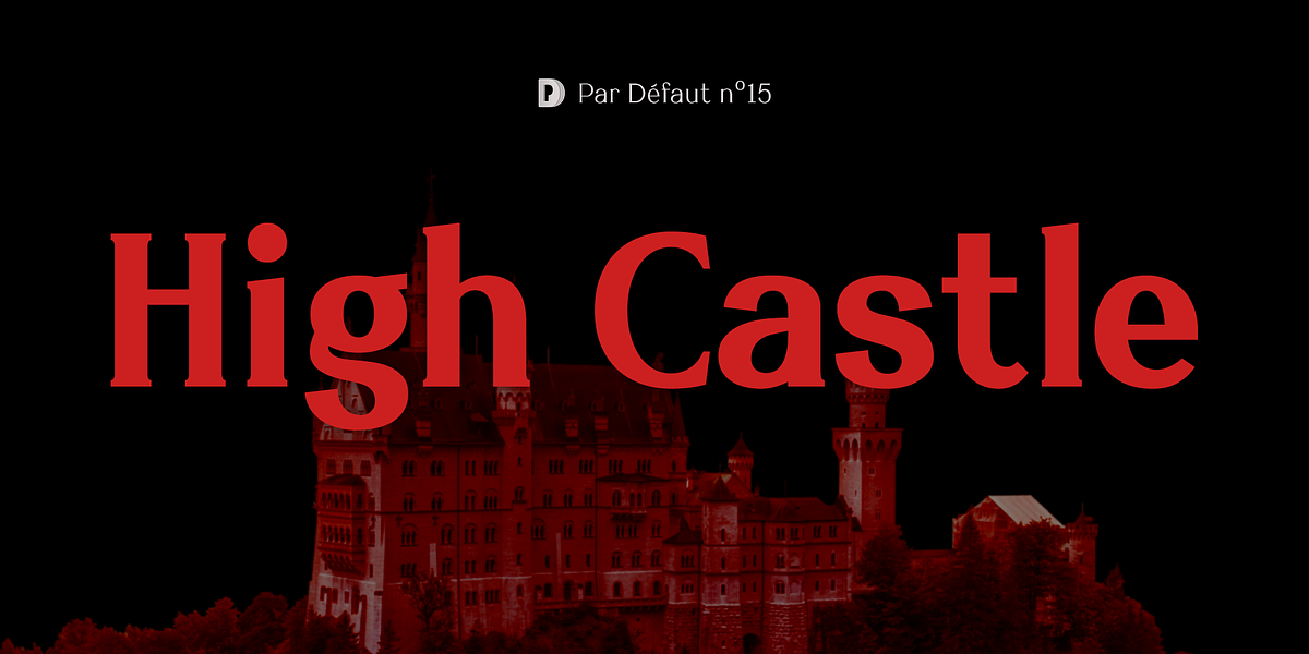High Castle, a Serif Font by Par Défaut (Photo 1 of 8)