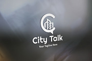 City Talk Logo, a Branding & Logo Template by Martin-Jamez (Thumbnail 2 of 3)