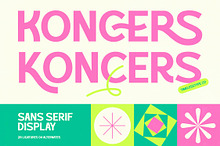Koncers Sans Serif Display