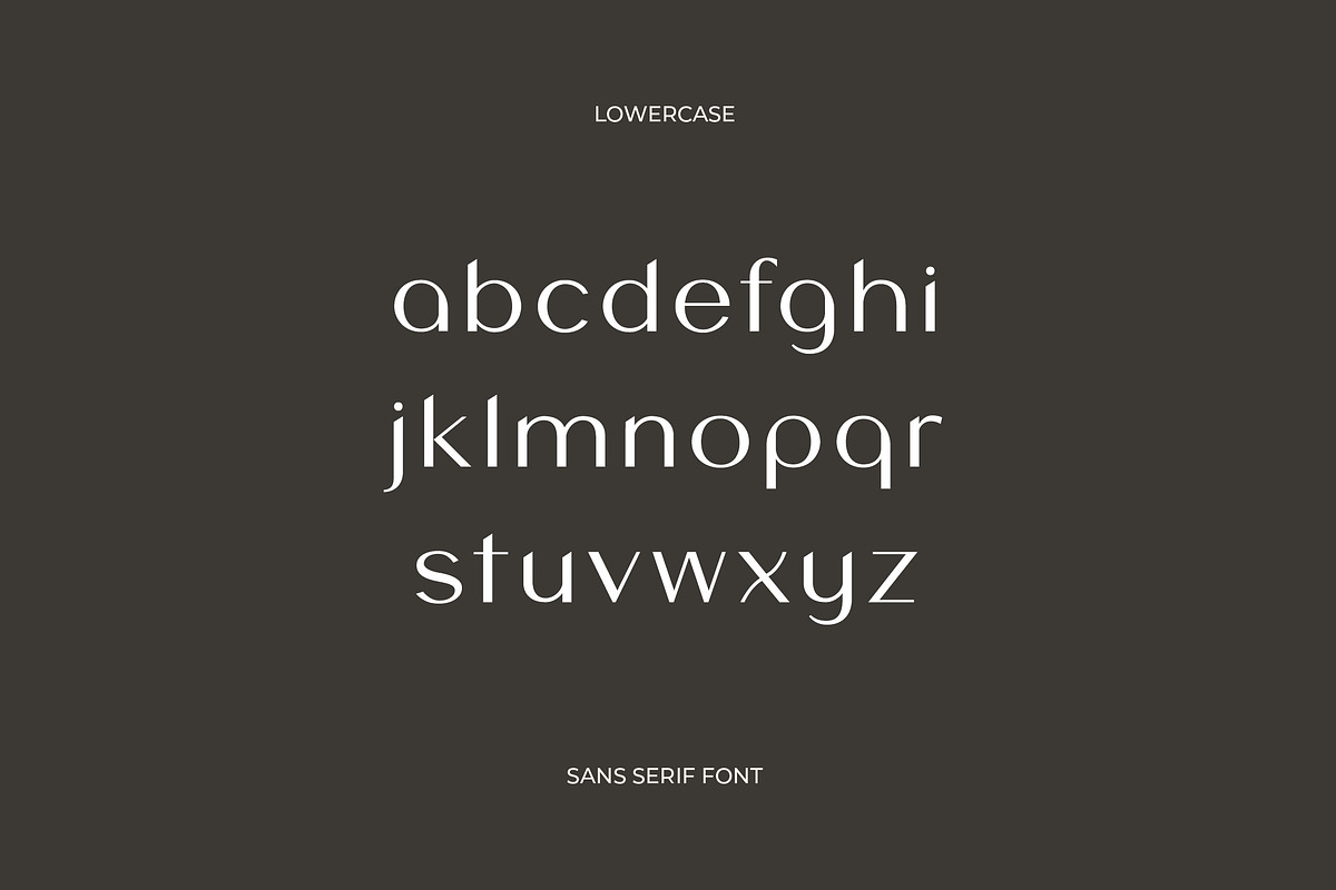 Melinda Evania Modern Sans Serif, a Sans Serif Font by UICreative (Photo 4 of 12)