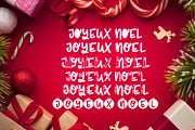 Joyeux Noel, a Handwritten Font by Freeling Design House (Thumbnail 7 of 7)