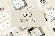 Instagram Bundle | CANVA, a Social Media Template by Ralony (Thumbnail 1 of 13)