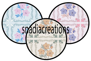 Heritage Bloom, a Pattern Graphic by snadiacreations