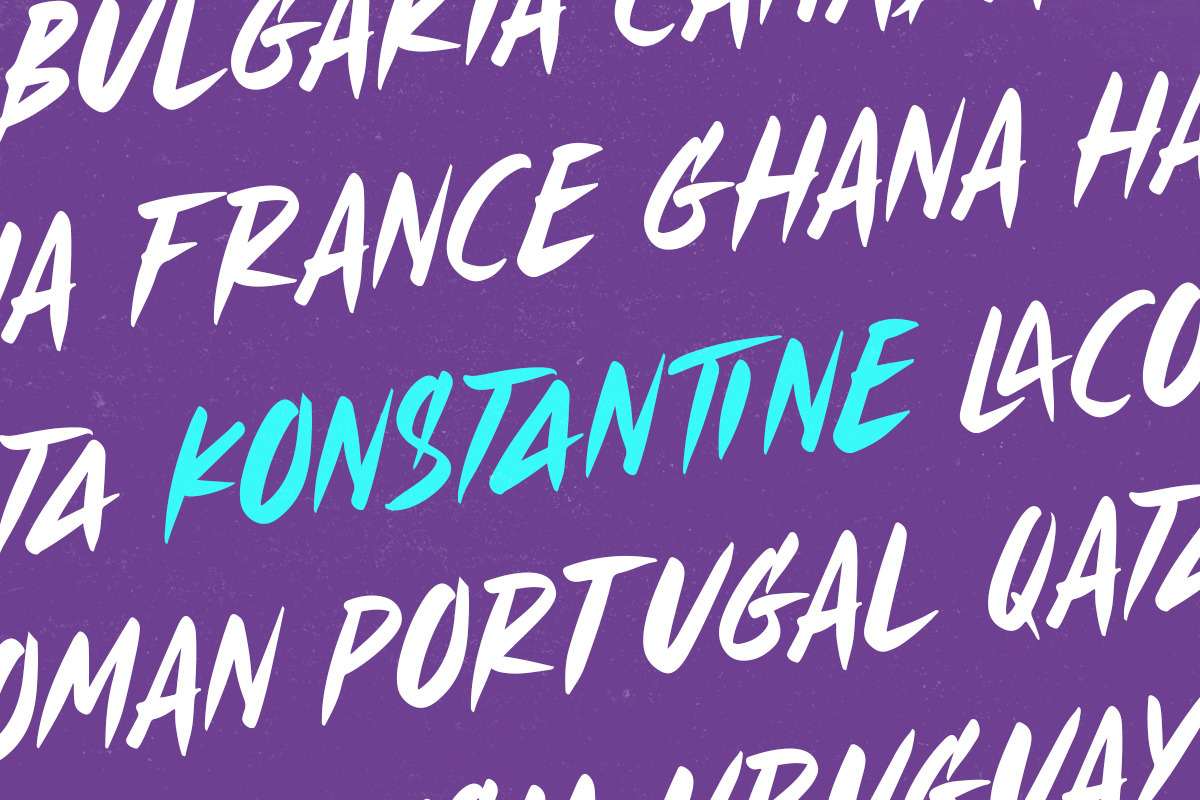 Strange Piece, a Font by Letterhend Studio (Photo 3 of 9)