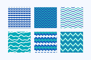 30 Seamless Wave Vector Patterns, a Pattern Graphic by wowpatterns (Thumbnail 5 of 6)