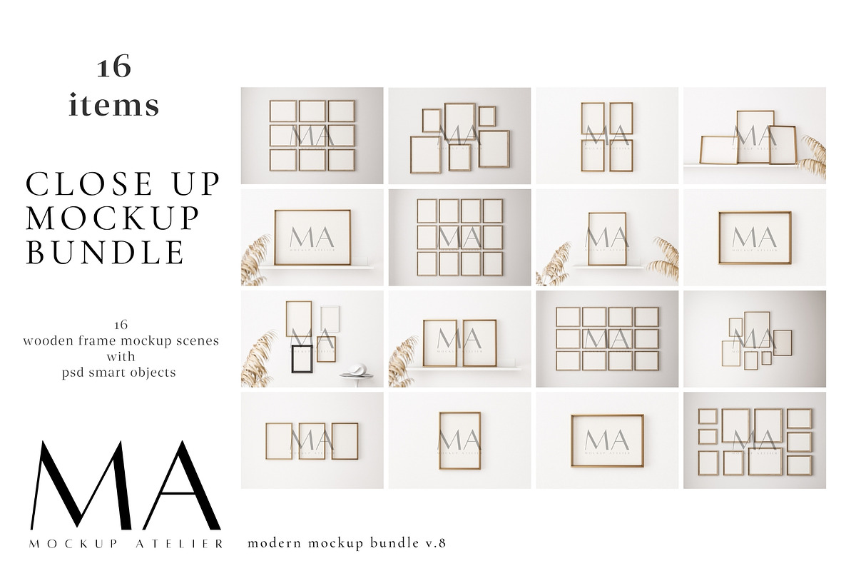 Entire Shop Frame Mockup Bundle, a Household Mockup by Mockup Art Atelier (Photo 27 of 55)
