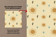 Boho Southwest Seamless Patterns, an Animal Illustration by The Gypsy Goddess (Thumbnail 5 of 9)
