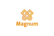Magnum - Letter M Logo Template, a Branding & Logo Template by Graplick (Thumbnail 2 of 2)