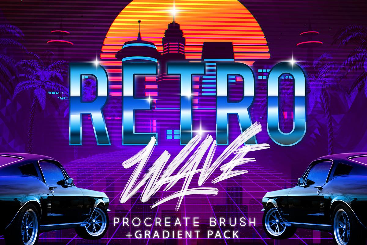 RETRO WAVE BRUSH (sale)
