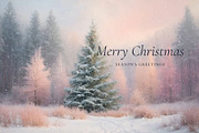 Merry Christmas Animated Snowy Scene, a Background Graphic by by creative paper (Thumbnail 2 of 11)