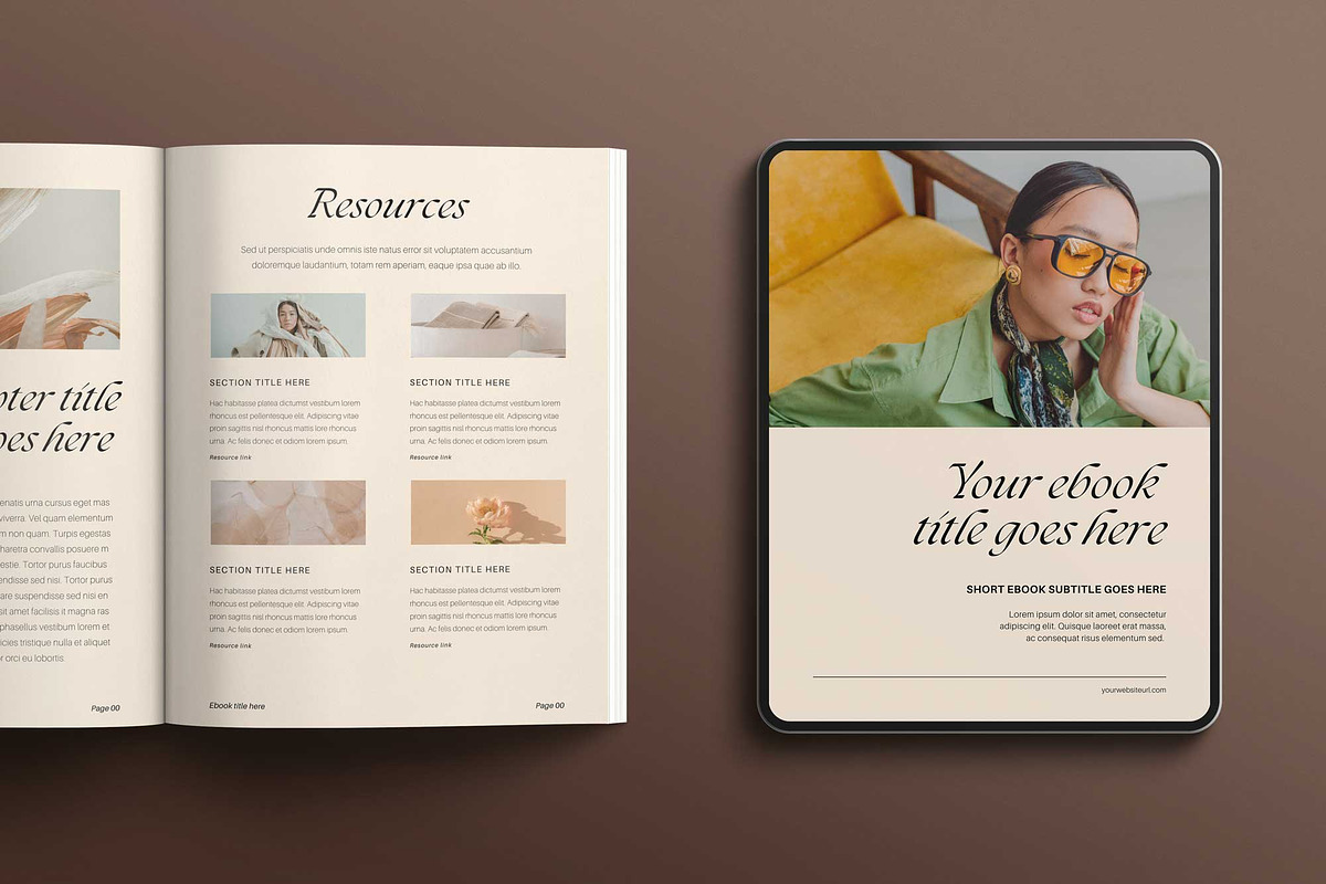 CHESTNUT | Ebook Template Canva, a Magazine Template by Sierra Creative Studio (Photo 13 of 13)