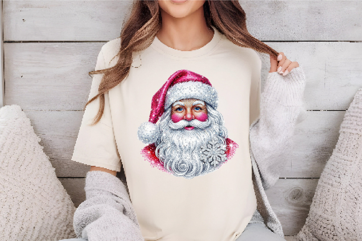 Rhinestone Diamond Christmas Santa, an Illustration by Dream Creation (Photo 2 of 5)