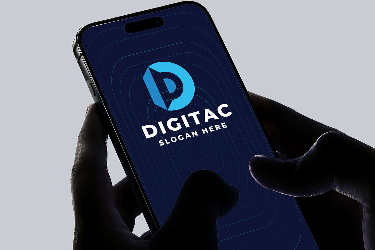 Geometric Letter D Technology Logo, a Branding & Logo Template by Design_Planet (Photo 2 of 3)