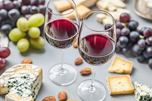 Elegant Cheese and Wine, a Food & Drink Photo by Virgo Studio