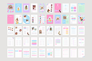 Pastel Ebook Workbook Canva Template, a Marketing Template by Anna Design Studio (Thumbnail 7 of 11)
