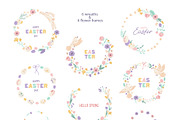 Easter & Spring Floral Collection, a Decorative Illustration by RinSo_art (Thumbnail 9 of 12)