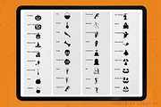 Spooky Stamps Procreate Brushes, a Brush Add-On by AngelfishCreative (Thumbnail 2 of 5)