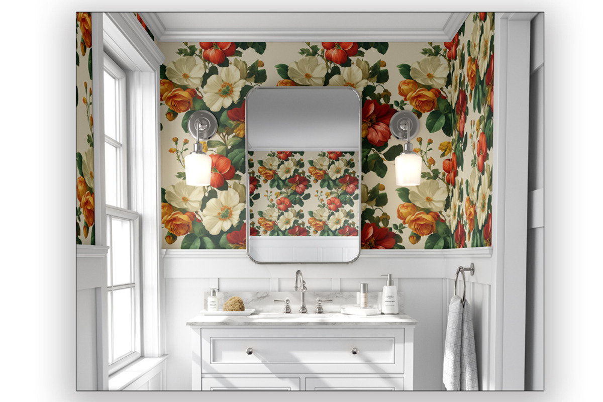 Virelle - Botanical Floral Pattern, an Illustration by Brush Berry Studios (Photo 2 of 9)