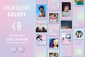 Instagram: Iridescent Galaxy