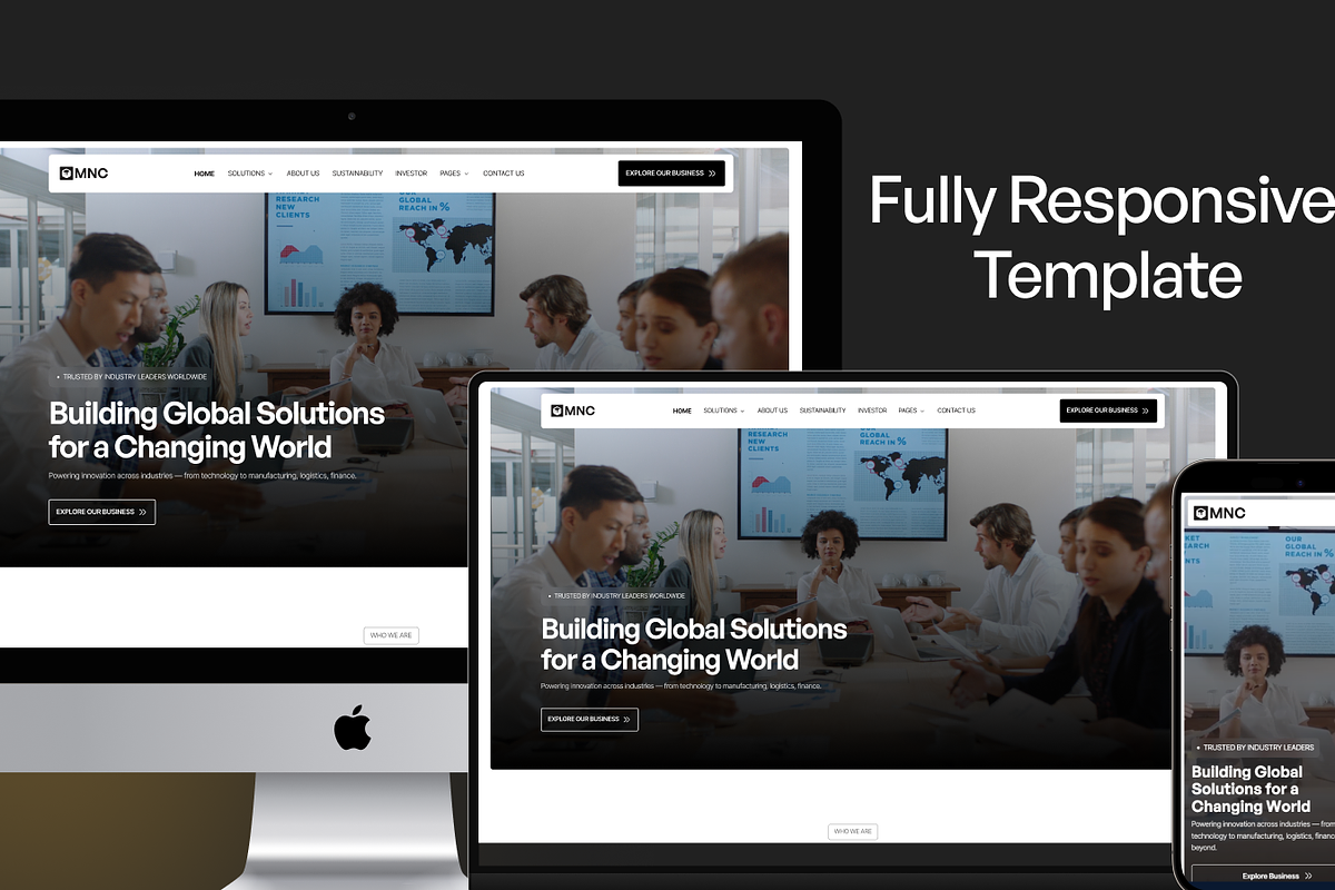 MNC - Corporate Website Template, a HTML Template by TNCFlow (Photo 5 of 5)
