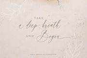 Layla Brielle Font, a Script Font by etigletters (Thumbnail 3 of 12)